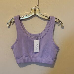 Refuge Lavender Sports Bra